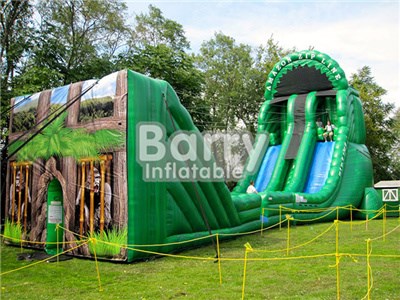 Crazy Inflatable Games For Adult,Inflatable Interactive Adult Game,Large Inflatable Zip Line  BY-IS-007